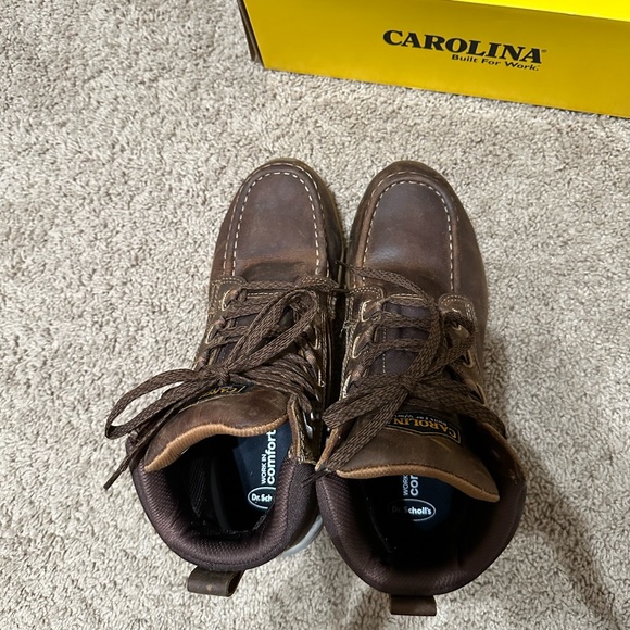 Steel toe work boots - Picture 4 of 8